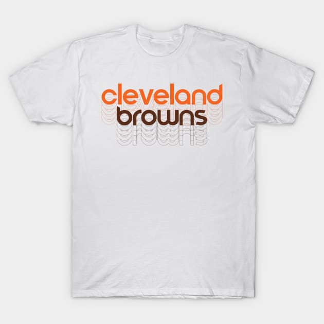 mbloomstine Cleveland Browns Retro T-Shirt