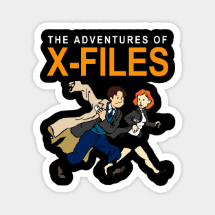 Mulder and Scully Magnet