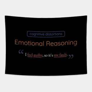 Emotional Reasoning Cognitive Distortion Tapestry