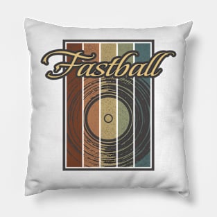 Fastball Vynil Silhouette Pillow