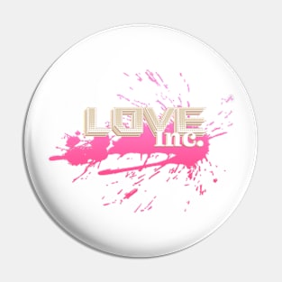 Love Inc - Cream/Super Pink Pin