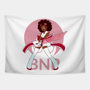 Black Nerd Problems Magical Girl Tapestry