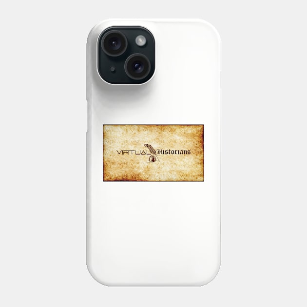 Virtual Historians Full Color Logo Phone Case by Virtual Historians