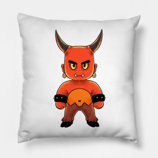 red demon Pillow