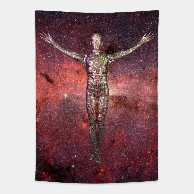 Droid Ascension Tapestry by rolffimages