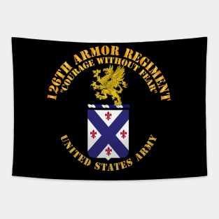 COA - 126th Armor Regiment Tapestry