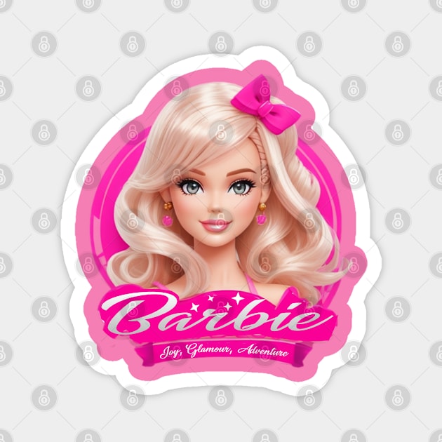 barbie Magnet by AOAOCreation