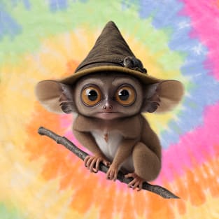 Cute Little Tarsier Witch T-Shirt