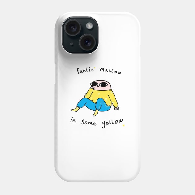 Yellow buddy Phone Case by aleajsstuff