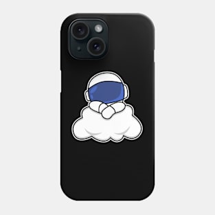 astronaut on cloud Phone Case