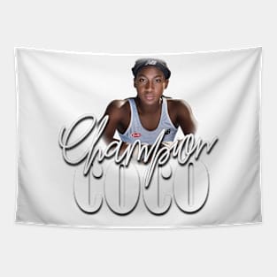 CoCo Gauff Tapestry