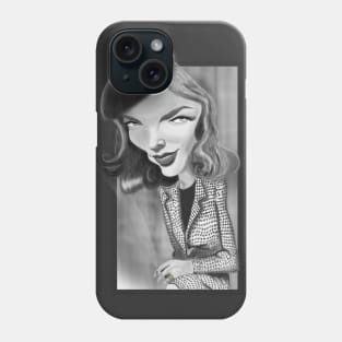 Lauren Bacall Phone Case