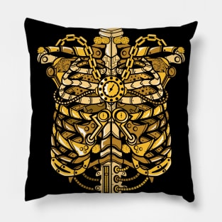 Steampunk Ribs Pillow