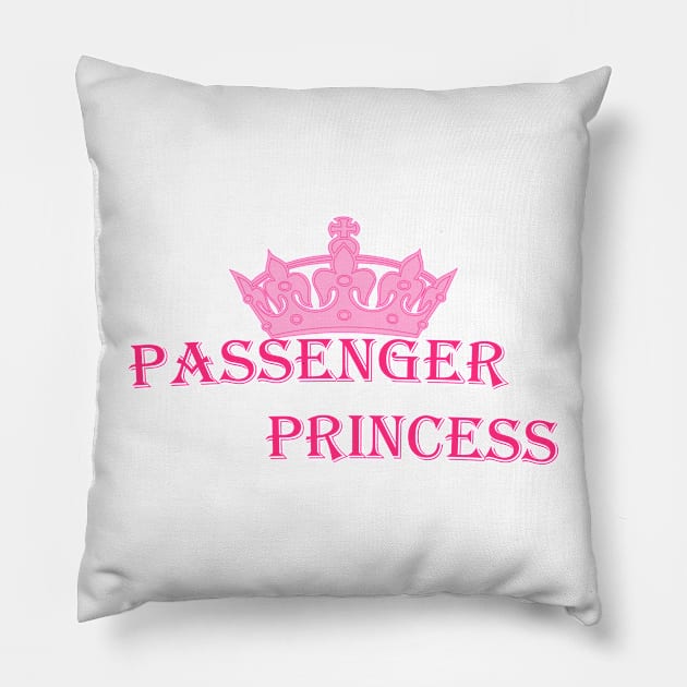 passenger princess Pillow by Owiietheone