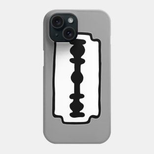 Razor Blades, Ignorant Doodle Tattoo Design Phone Case