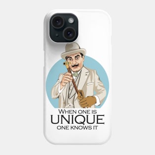 HERCULE POIROT Unique Phone Case