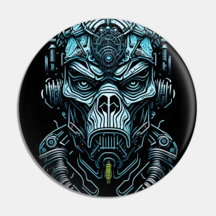 Techno Apes Pin