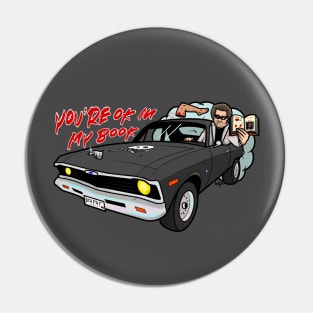 Death proof stuntman mike Chevy nova Pin