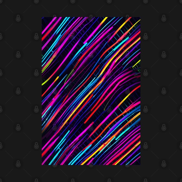 Neon lights pattern by Spaceboyishere