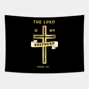 The lord is my shepherd Psalm23:1 Tapestry