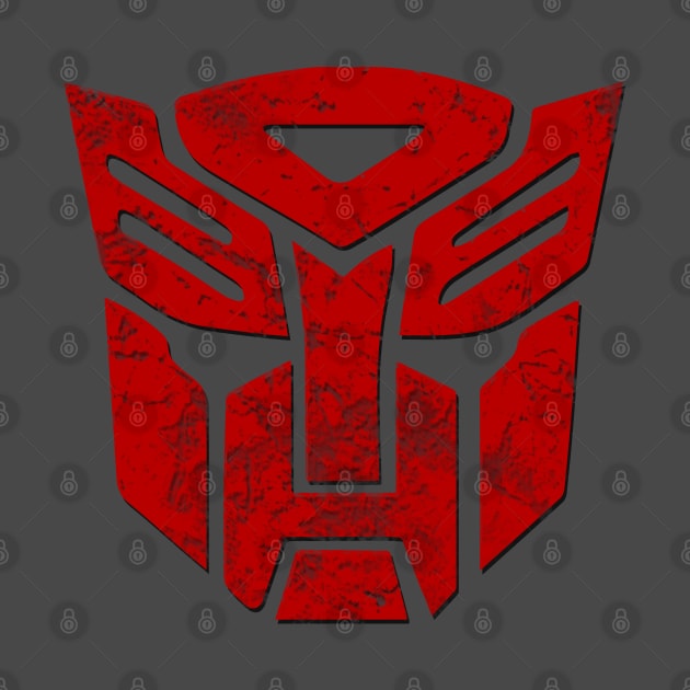 Distressed Autobot by Scar