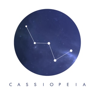 Cassiopeia Constellation T-Shirt