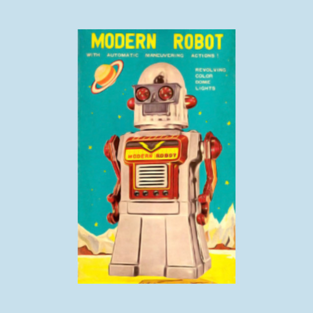 Discover Modern Robot - Sci Fi - T-Shirt