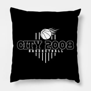 Vintage Pattern City Sports Proud Name Classic Pillow