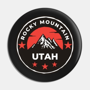 Rocky Mountain Utah - Travel Pin