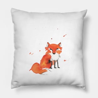 Fox Doodle Pillow