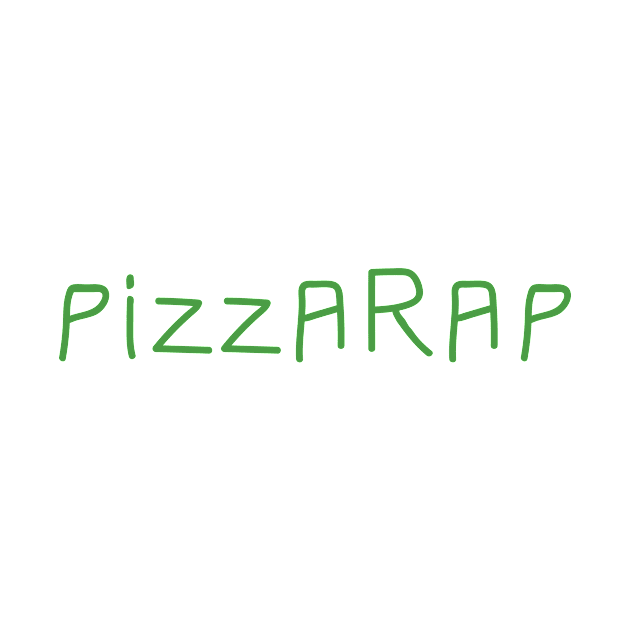 PizzaRap Green by Moe Tees