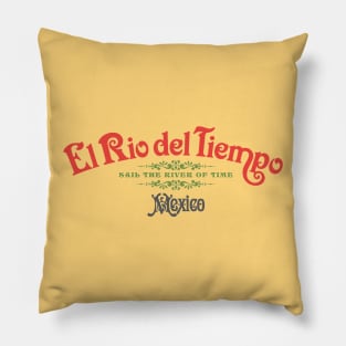 El Rio del Tiempo Vintage Pillow