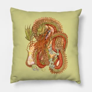 Shen Tsu Flight of Dragons Pillow