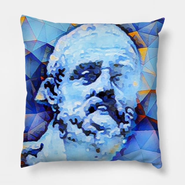 Polybius Portrait | Polybius Artwork | Polybius Painting 14 Pillow by JustLit