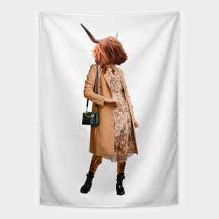 Boss Taurus Bessie (Fashion Farms #2) Tapestry