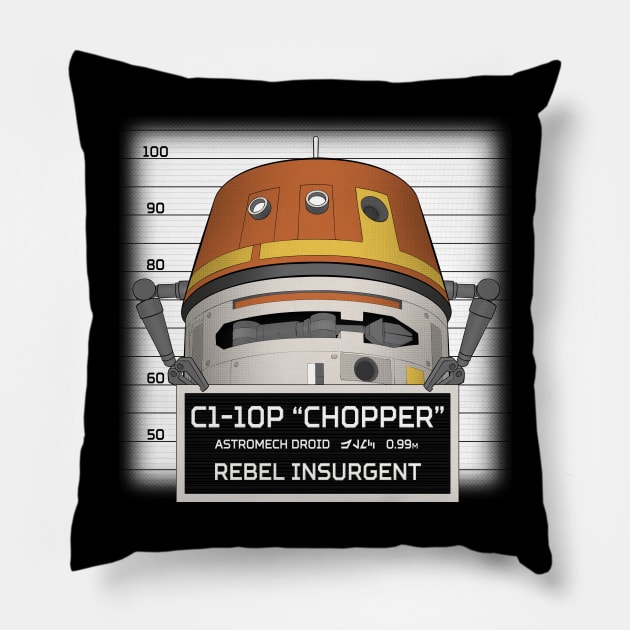 Rebel Droid Pillow by JalbertAMV