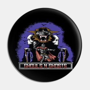 Ghouls 'n' Ghosts Pin