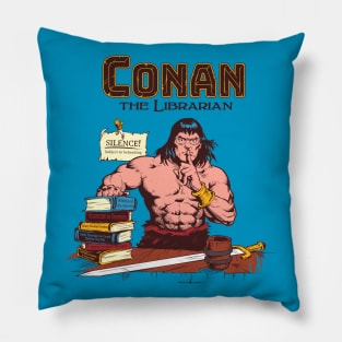 Conan the Librarian Colored Pillow