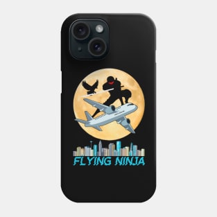 Flying Ninja - Funny Ninja Warrior Phone Case