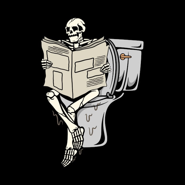 smile skull  Newspaper by gggraphicdesignnn