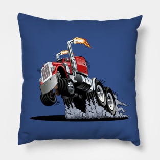 Cartoon truck Pillow