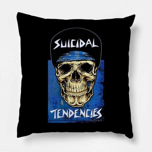 Suicidal Tendencies new 1 Pillow by RyuZen