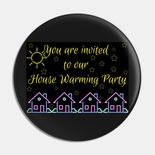 House Warming Party Pin by BRIJLA