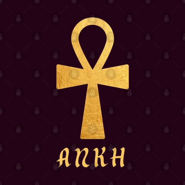 Ankh Symbol Key of Life: Ancient Egypt by Da Vinci Feather