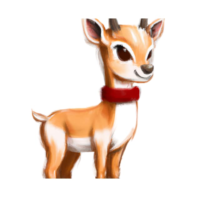 Cute Impala Drawing by Play Zoo