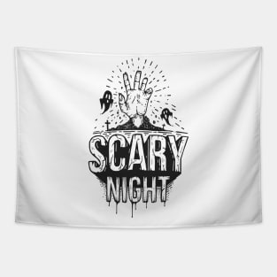 scary night Tapestry