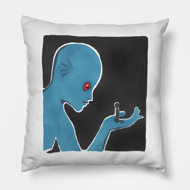 Tiva Fantastic Planet Pillow by sonorosan