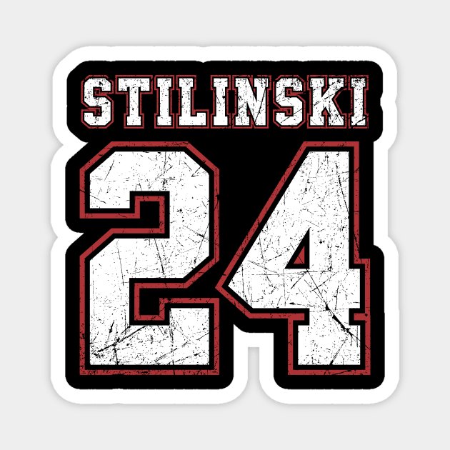 stil hockey grunge 24 Magnet by pintuberkaah