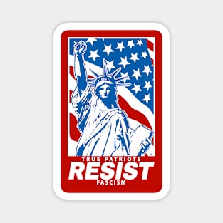 Liberty Resist Fascism Magnet