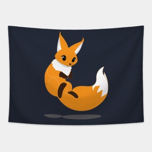 Cute Fox Vector Tapestry